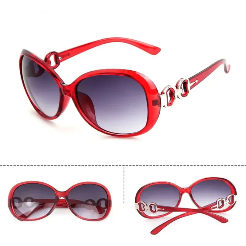 Women Retro Square Mirror Sunglasses UV400 Eyewear