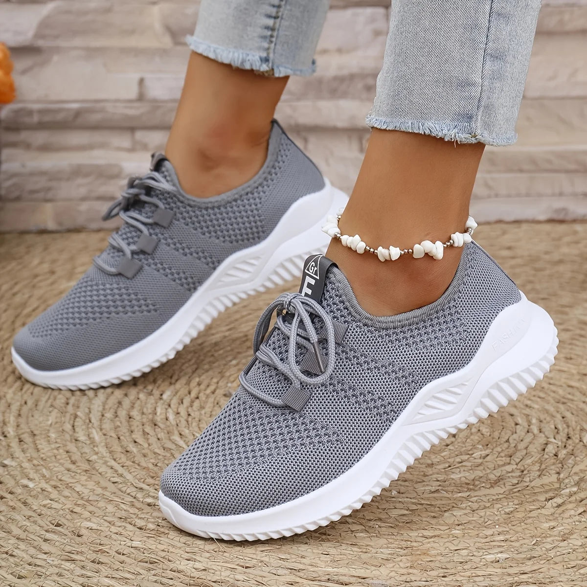 Women Knit Running Training Shoes