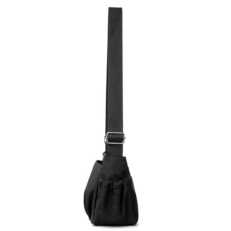 Simple new solid-color shoulder bag for women, lightweight and casual, versatile for all occasions, small square bag for outdoor