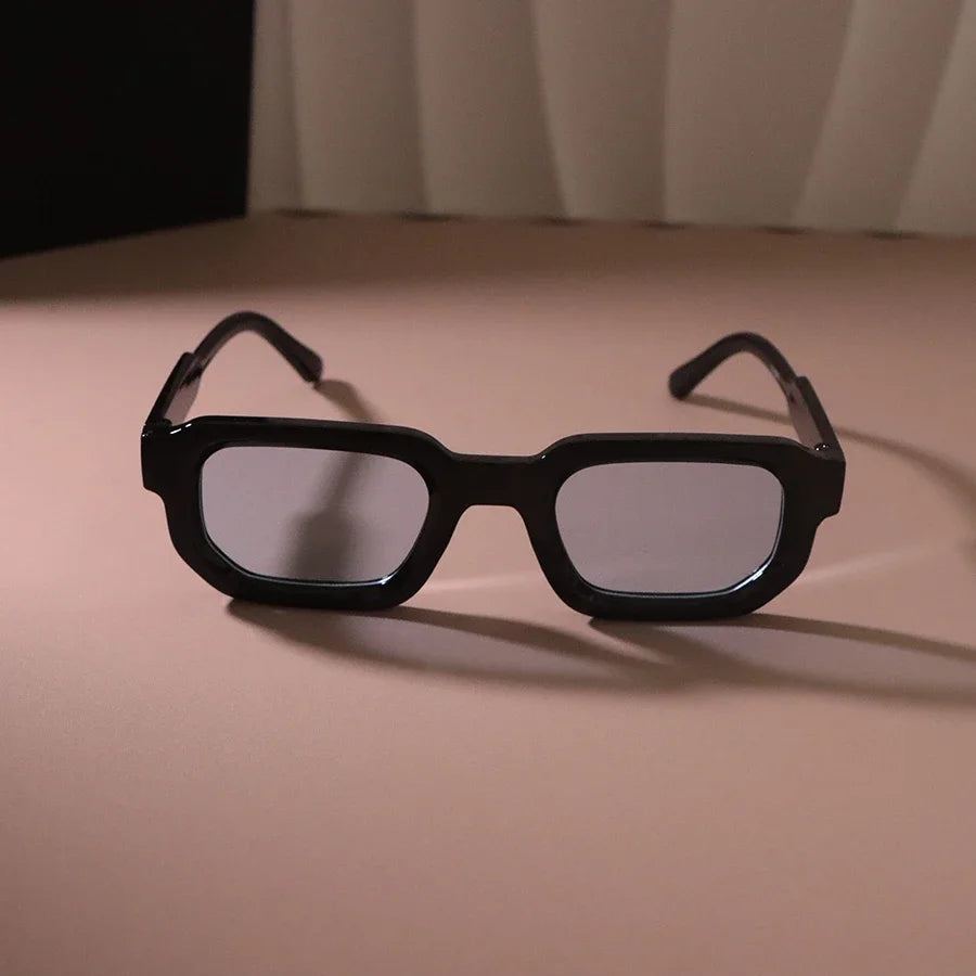 Men Luxury Rectangle Designer Casual Fashion Sunglasses
