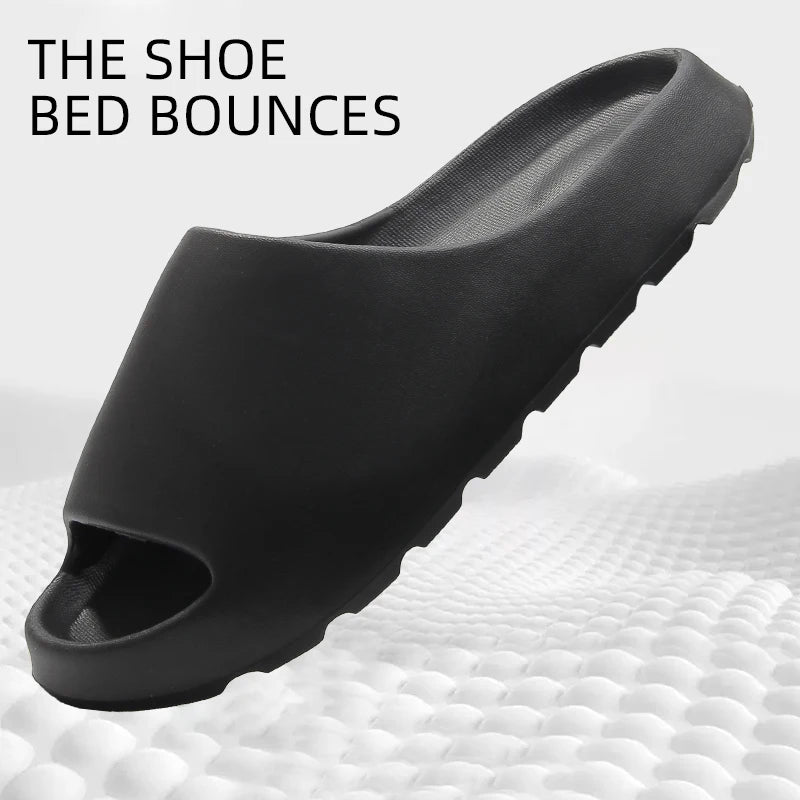 EVA Anti-Slip Men's Slippers Home Thick Bottom Slippers Comfortable Lightweight Indoor Outdoor House Slippers