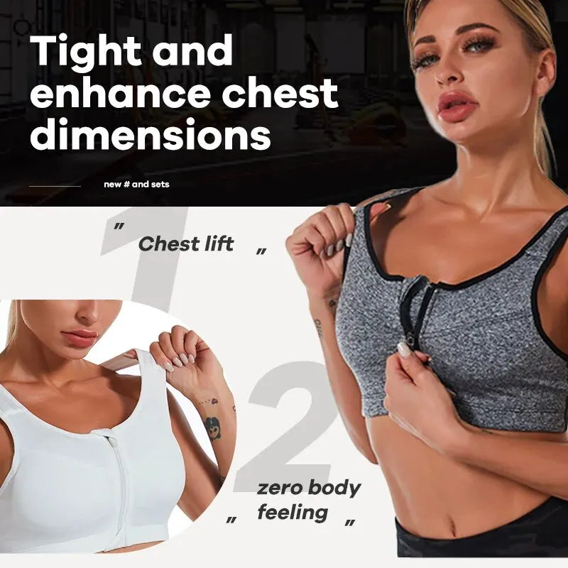 Women Shock Absorbing Yoga Sports Bra Quick Dry Fitness Top