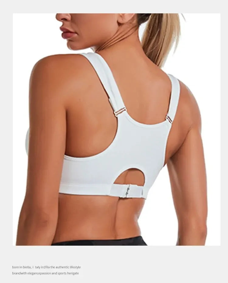 Women Shock Absorbing Yoga Sports Bra Quick Dry Fitness Top
