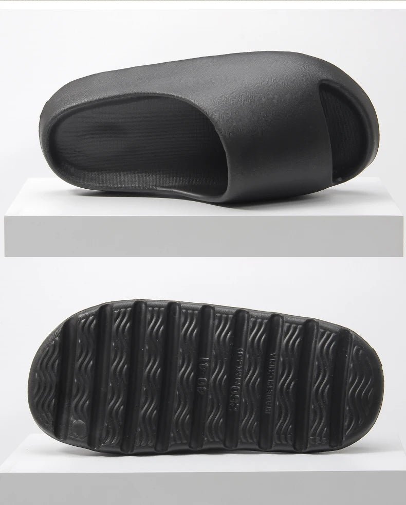 EVA Anti-Slip Men's Slippers Home Thick Bottom Slippers Comfortable Lightweight Indoor Outdoor House Slippers