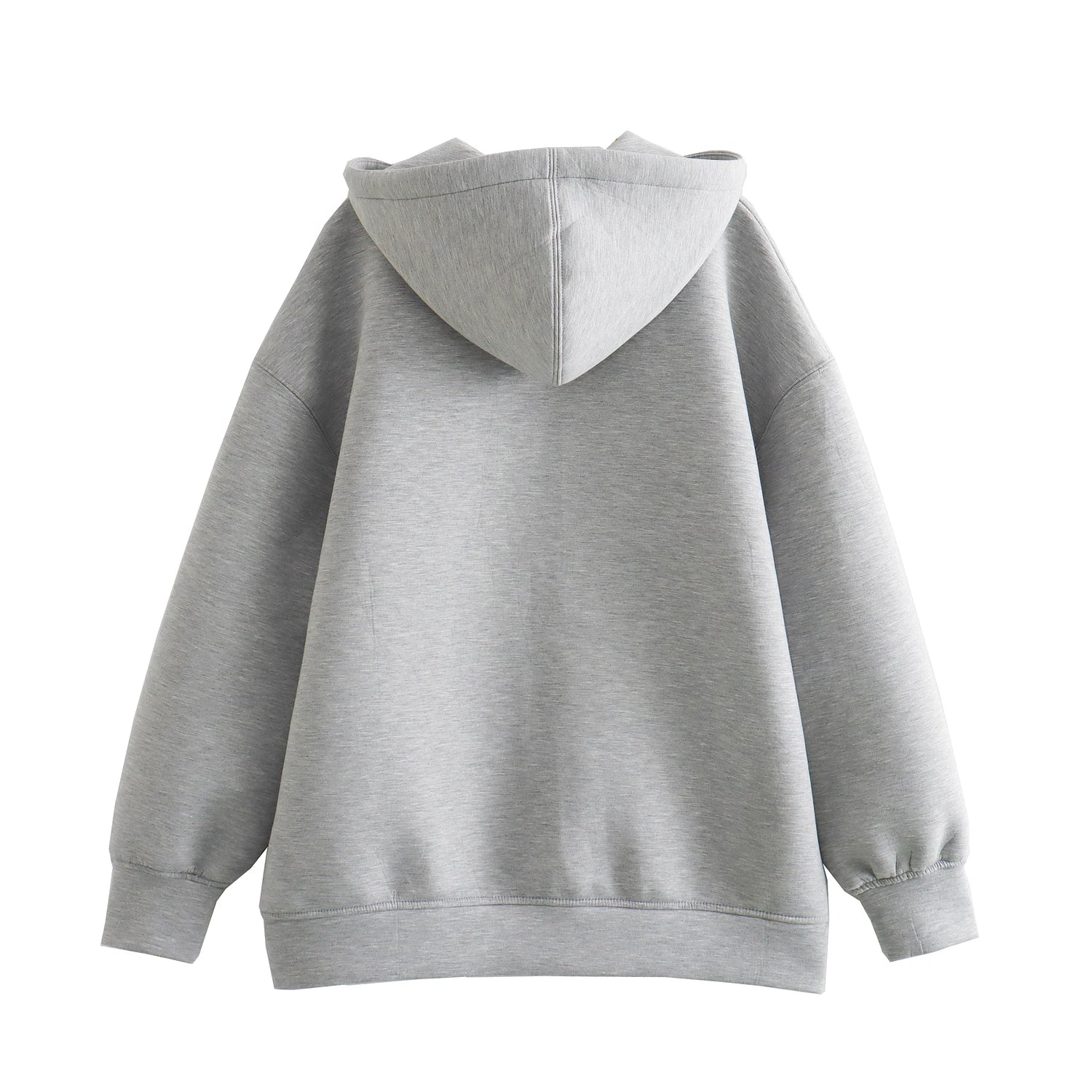 Women Oversized Zip Up Hoodie Jacket