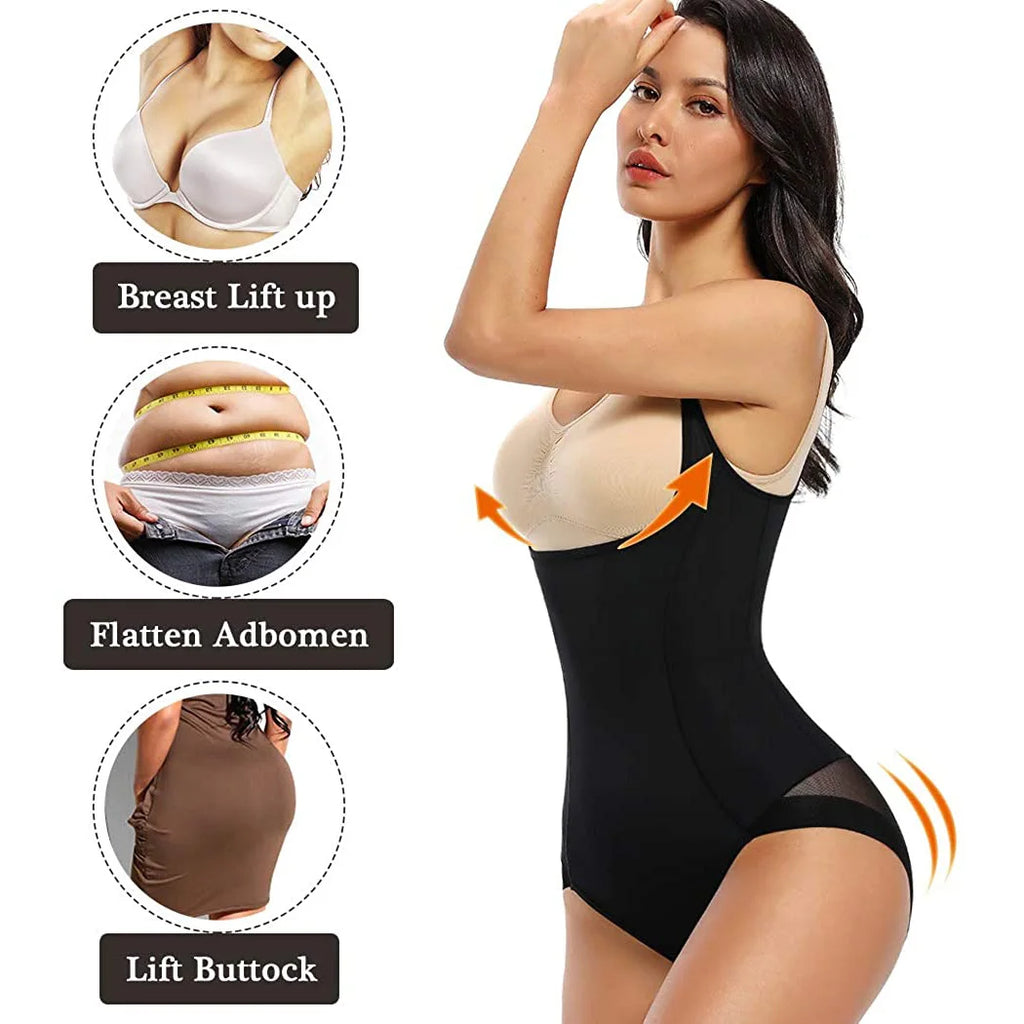 Waist Trainer Body Shaper Bodysuit for Women