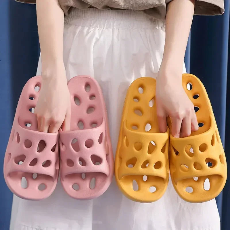 Women Anti Slip Bathroom Slide Slippers