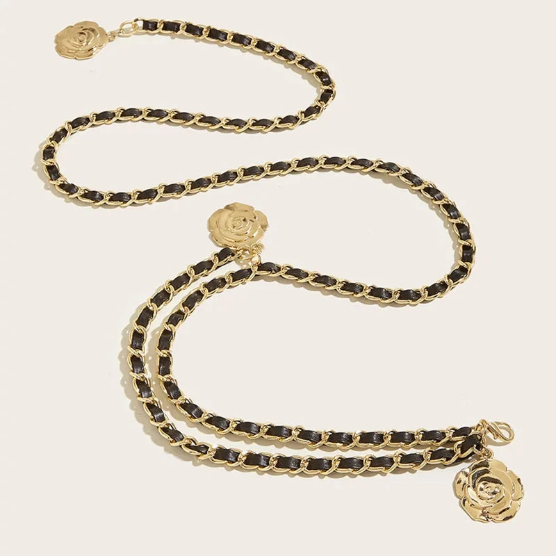 High Quality Metal Waist Chain Belts For Women