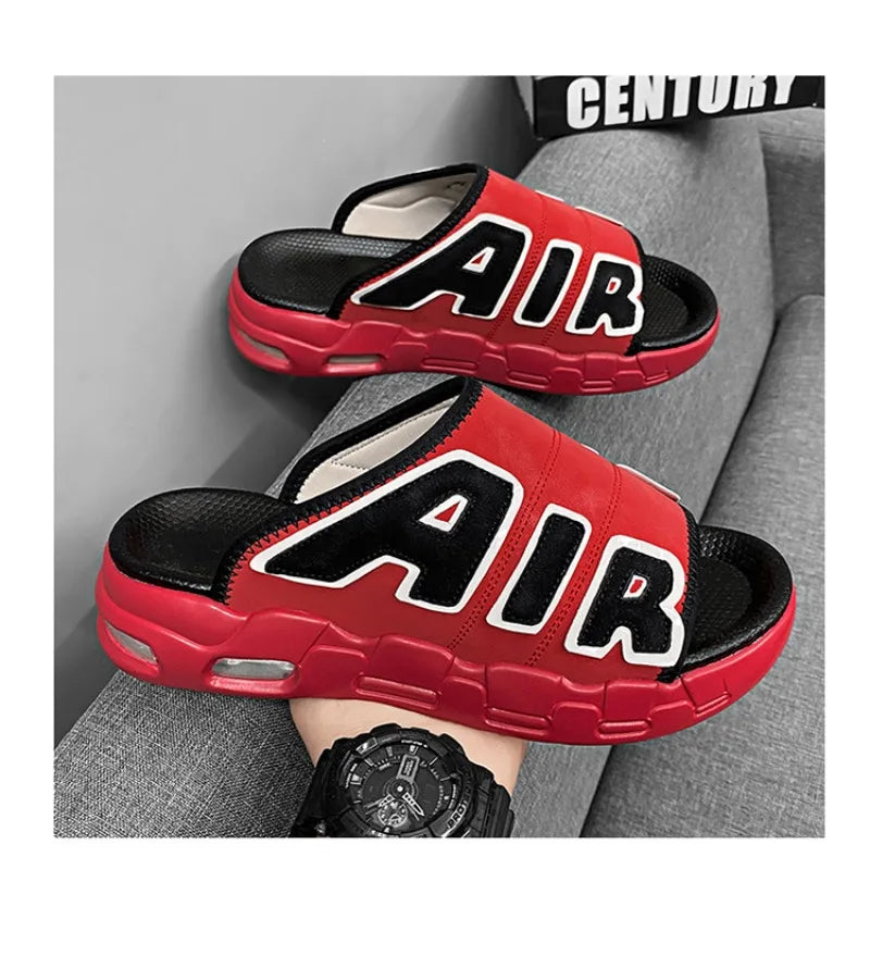 Men's Slippers 2025 Summer Breathable Slippers Large Fashion Platform Casual Shoes for Men New Light Sneakers Zapatos De Hombre