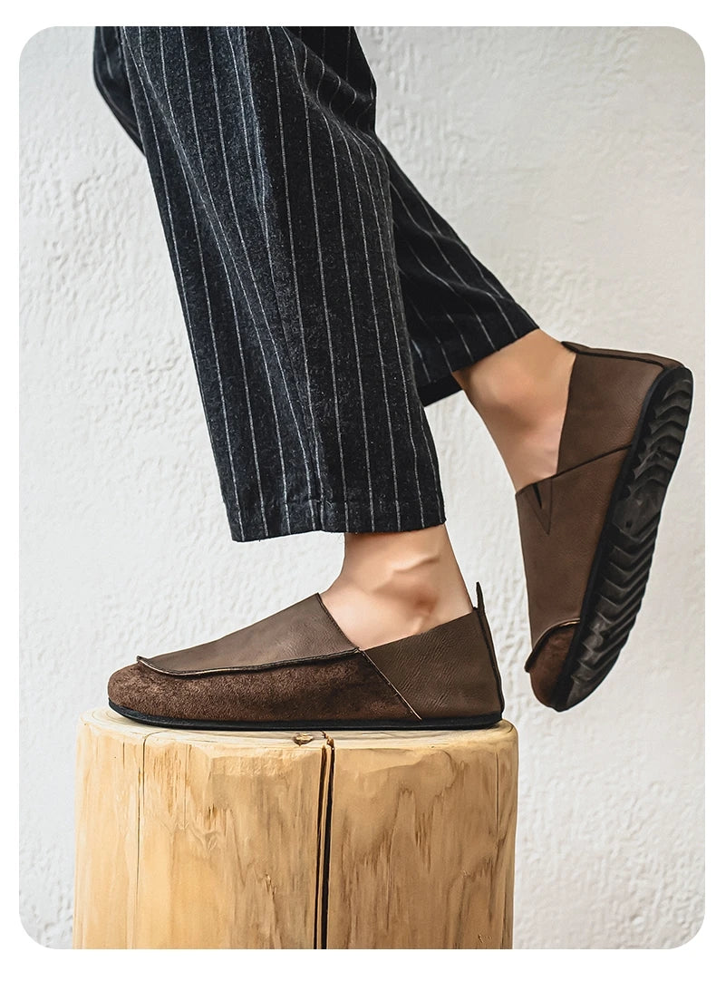 Man Loafers Outdoor Walking Fashion Casual Shoes