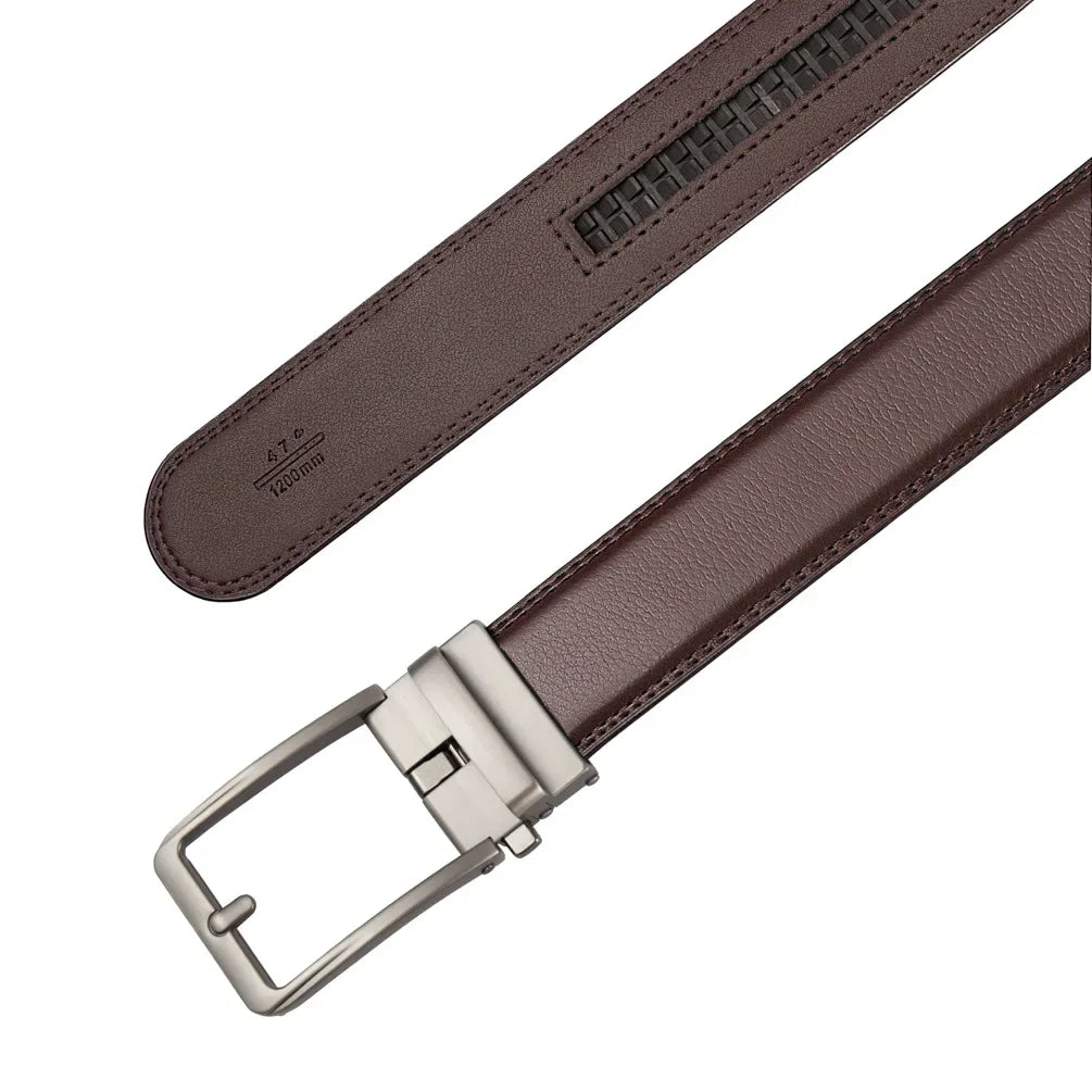Men Luxury Brand Designer Fashion Automatic Buckle Click Belt