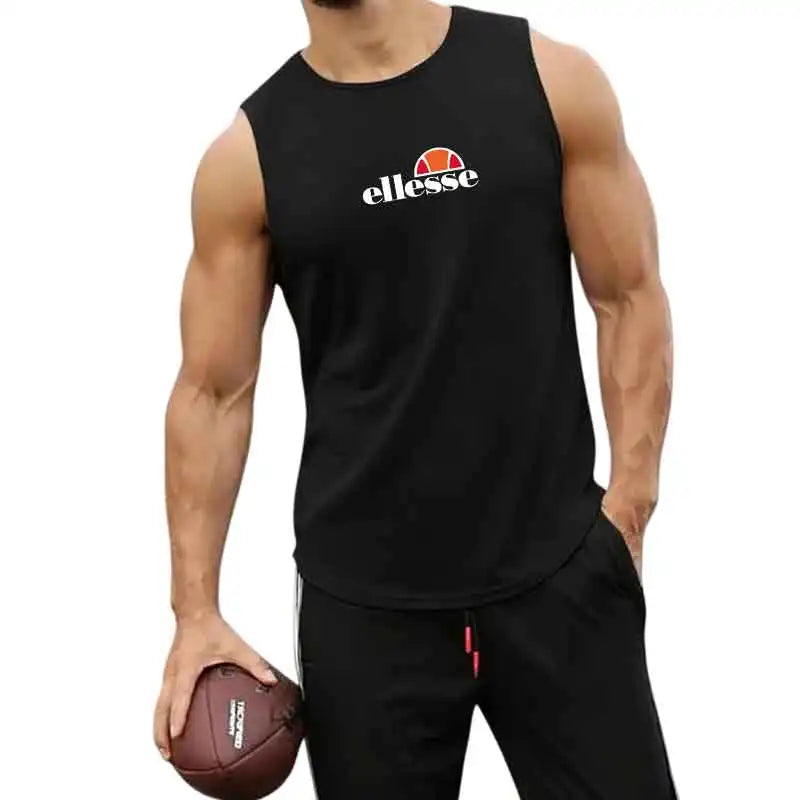 Men Gym Running Basketball Tank Top