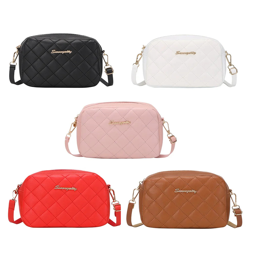 Tassel Embroidered Chain Crossbody Camera Bag for Women