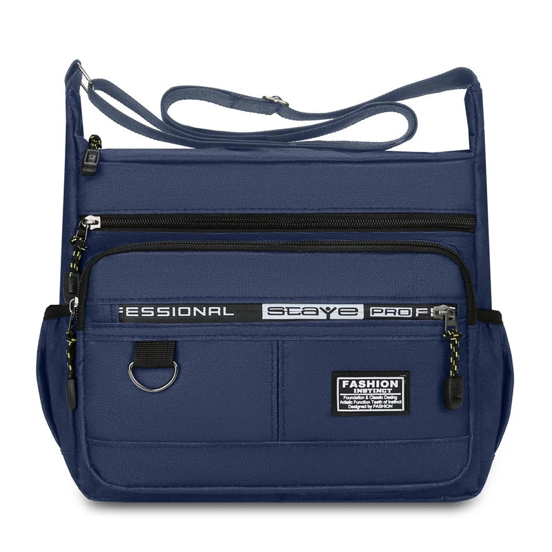 Waterproof Oxford Business Messenger Crossbody Bag for Men