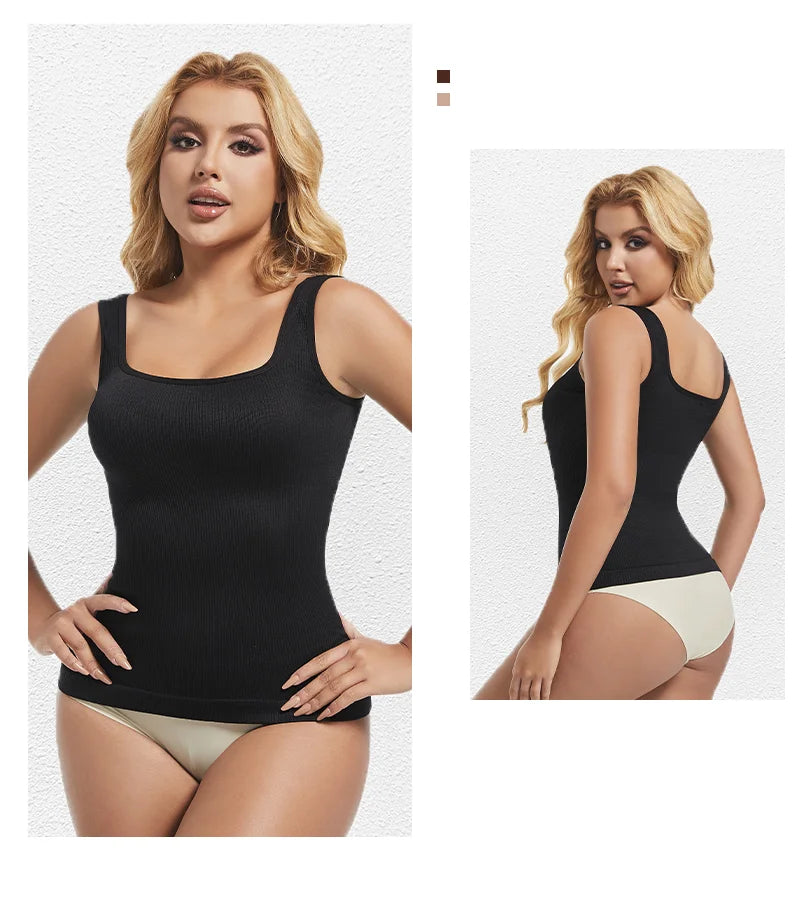 Compression Tummy Control Shapewear Tank Top for Women