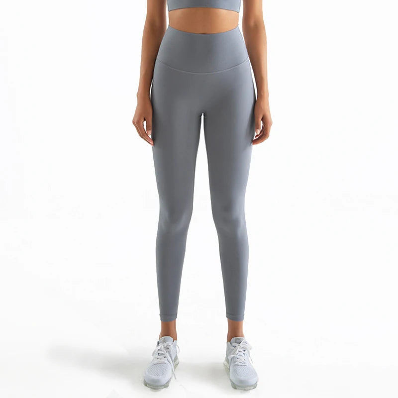 High Waist Nylon Yoga Leggings for Women