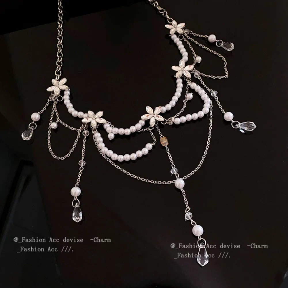 Women Tassel Waist Chain Belt Bridal Body Jewelry