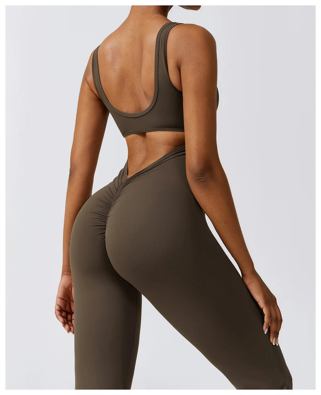 Women Yoga Set Push Up Fitness Romper