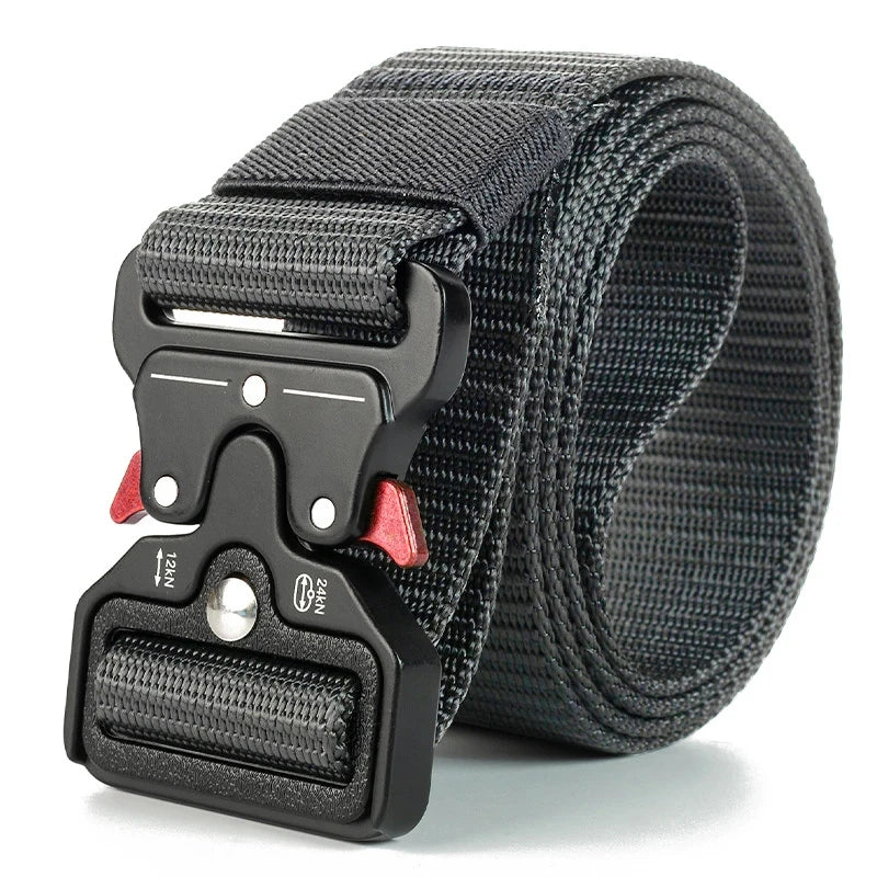 Men Adjustable Tactical Outdoor Belt