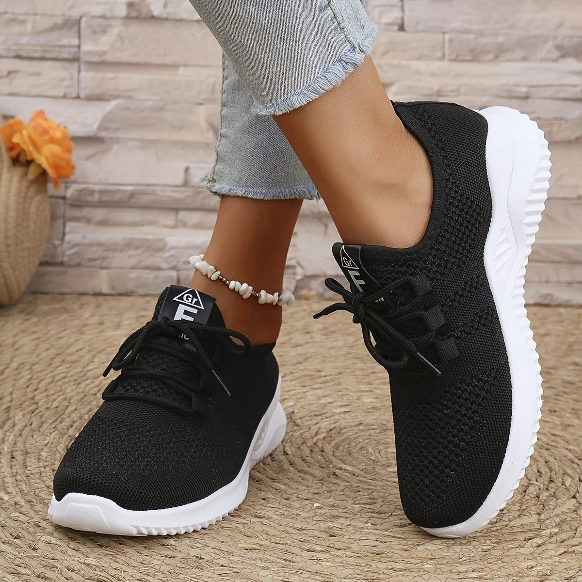 Women Knit Running Training Shoes
