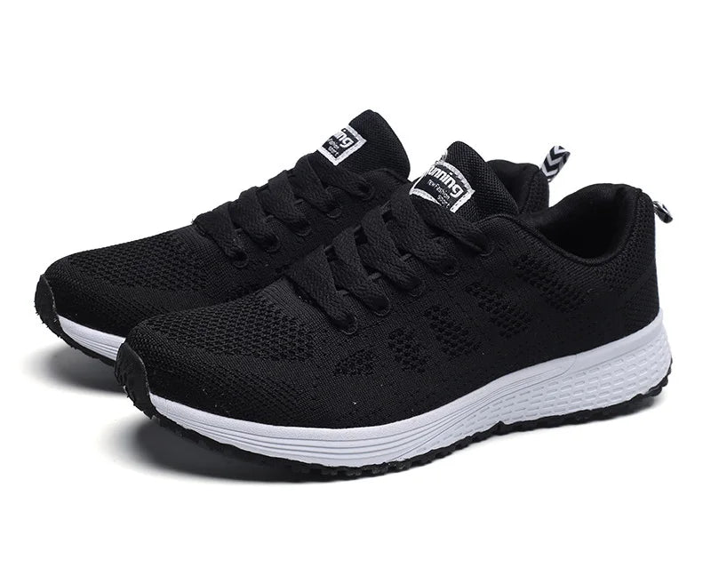 Women Breathable Mesh Walking Sneakers