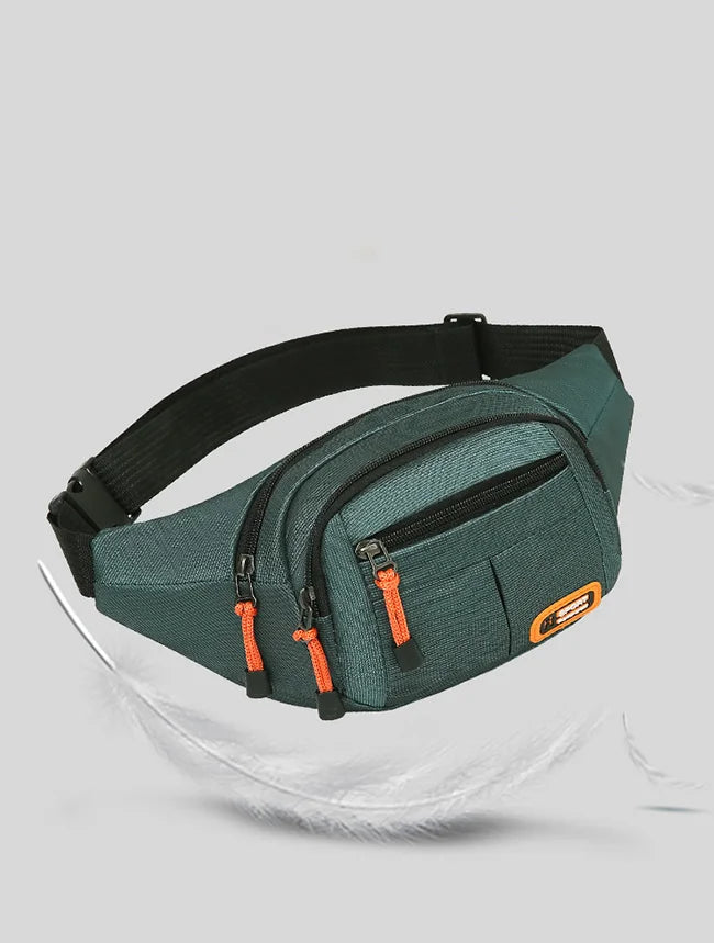 Large Capacity Wear Resistant Waist Bag for Men