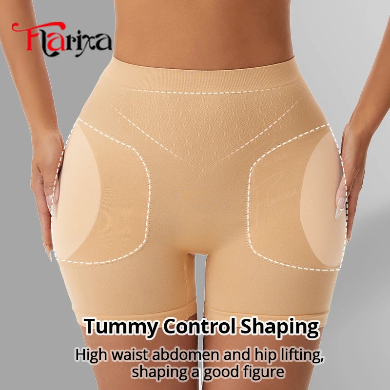 Butt Lifter Shapewear Panties with Removable Pads for Women