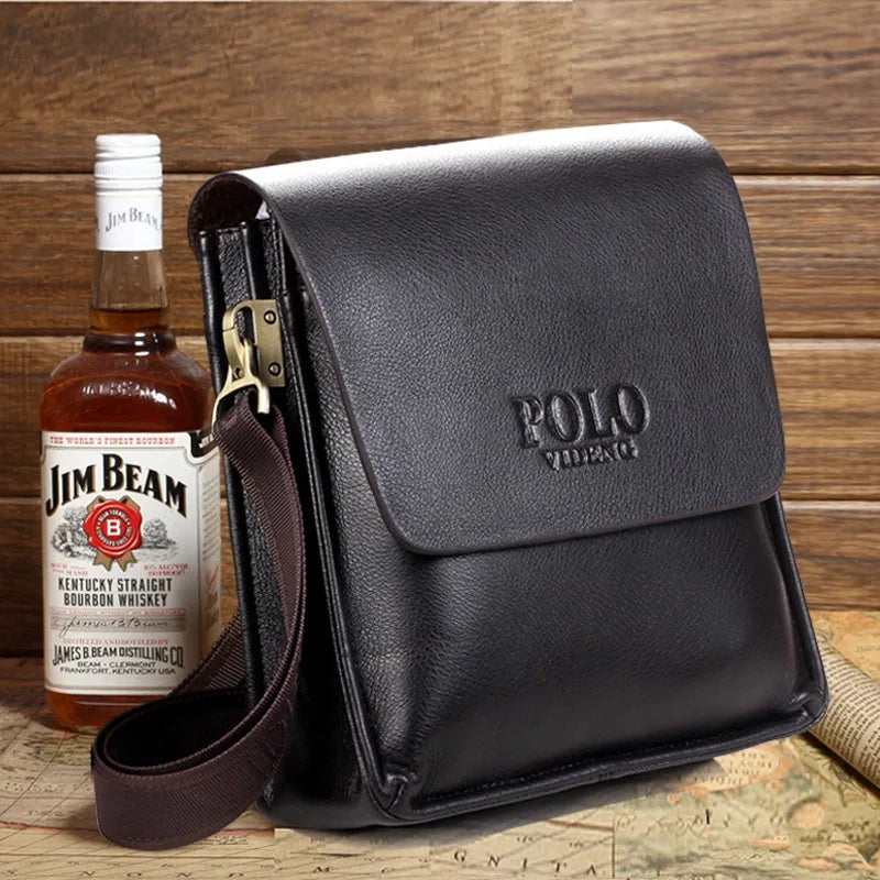 Large Capacity Wear Resistant Business Crossbody Shoulder Bag for Men