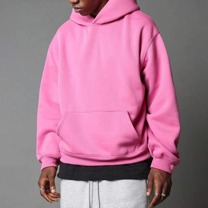 Men Hooded Sweatshirt Activewear Pullover Hoodie