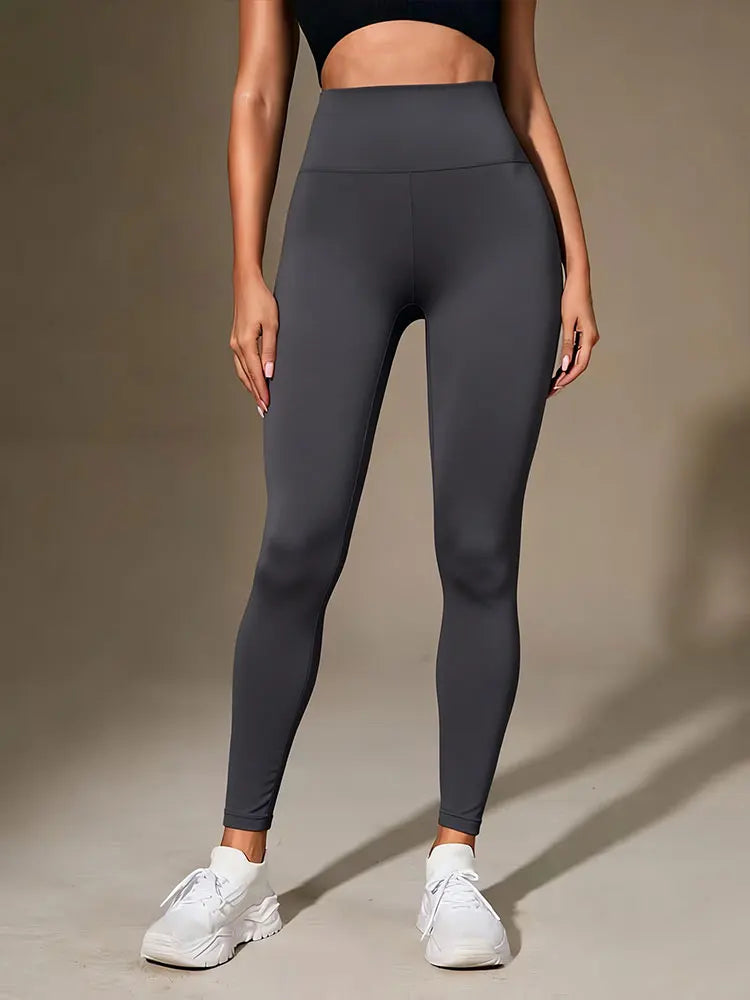 Women High Waist Yoga Leggings Breathable Fitness Running Pants