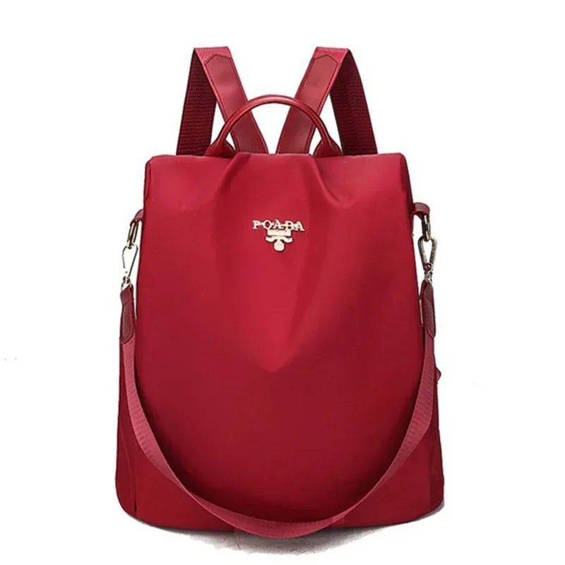 Waterproof Oxford Cloth Large Capacity Backpack for Women