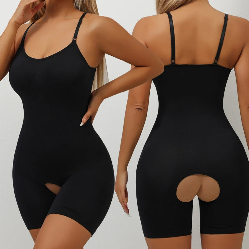 Seamless Tummy Control Full Body Shapewear Bodysuit for Women