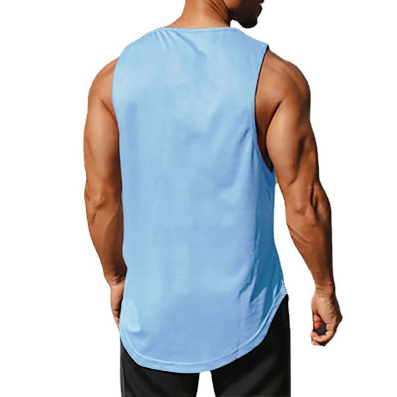 Men Summer Gym Tank Top Fitness Sleeveless Vest