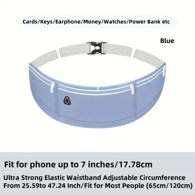 Outdoor Sports Waterproof Waist Belt Fanny Pack for Men