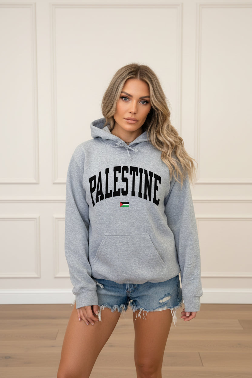 Women Palestine Graphic Hoodie Sweatshirt