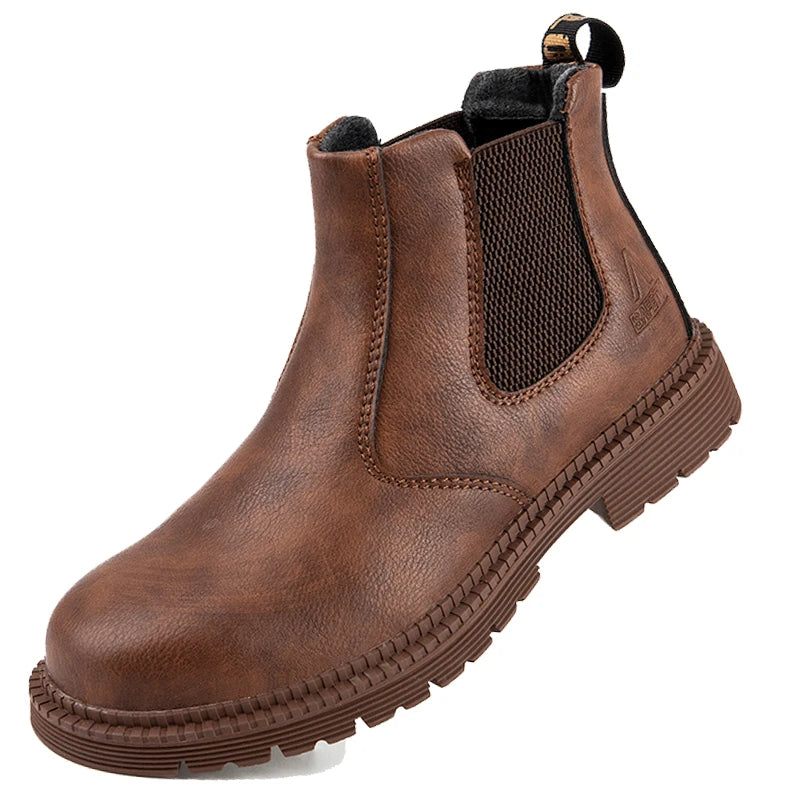Men Steel Toe Waterproof Safety Boots