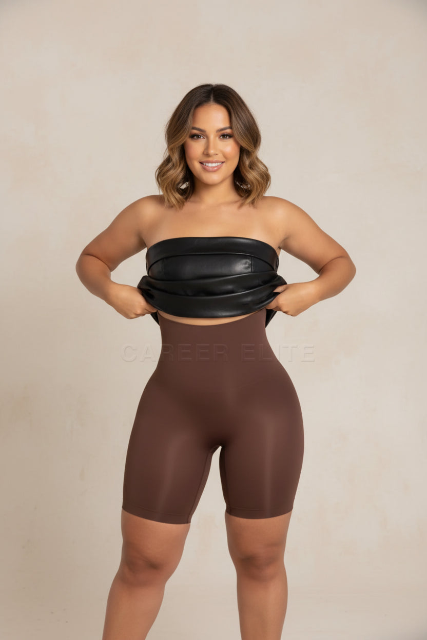 High Waist Tummy Control Seamless Shapewear Shorts for Women