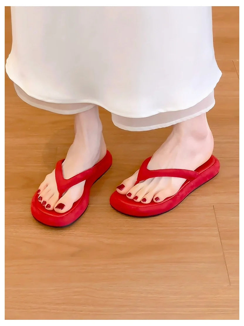Women Open Toe Summer Slide Slippers