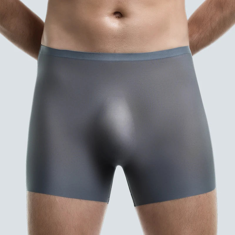 Ice Silk Seamless Underwear for Men