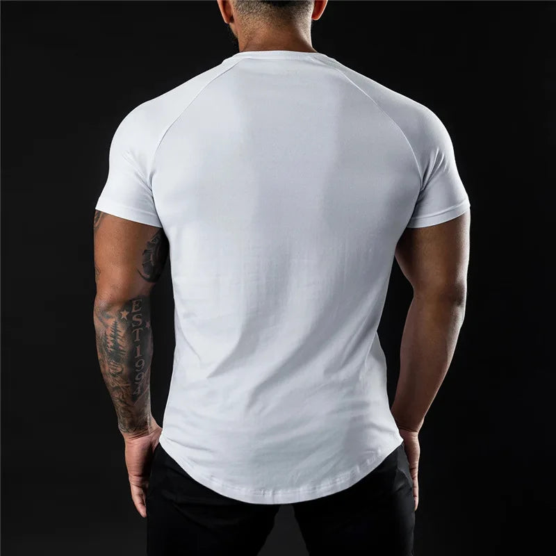 Men High Quality Cotton Summer T-shirt