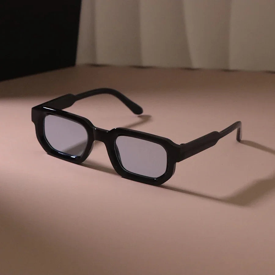 Men Luxury Rectangle Designer Casual Fashion Sunglasses