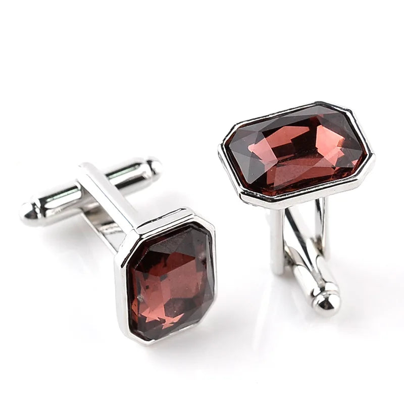 Men Colorful Luxury Suit Cufflinks