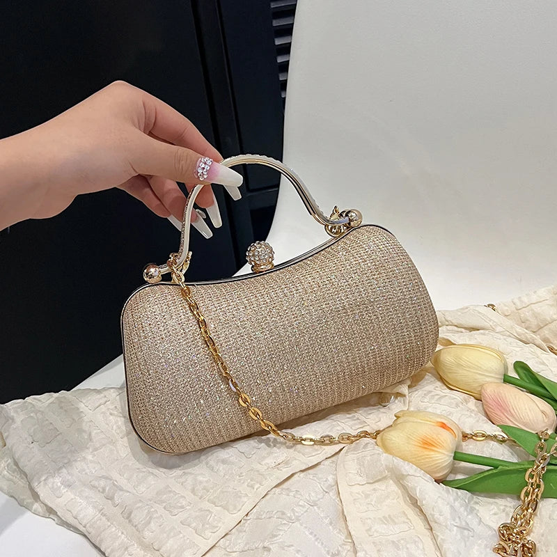 Chain Evening Shoulder Crossbody Bag for Women
