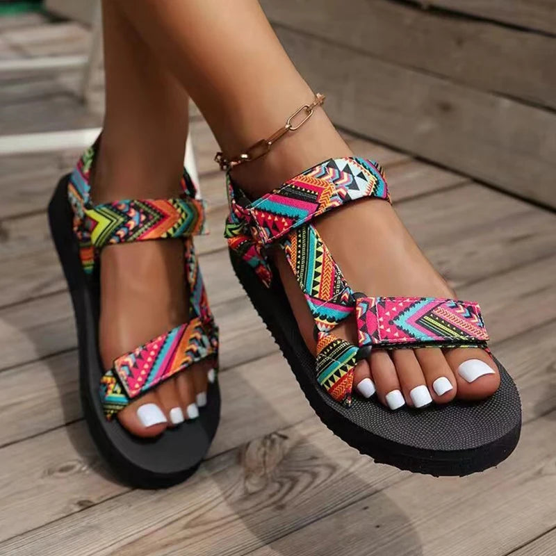 Women Summer Shoes Hemp Rope Flats