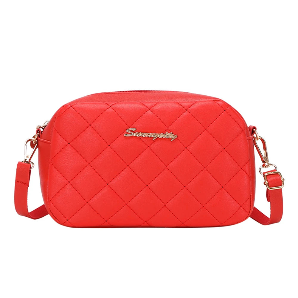 Tassel Embroidered Chain Crossbody Camera Bag for Women