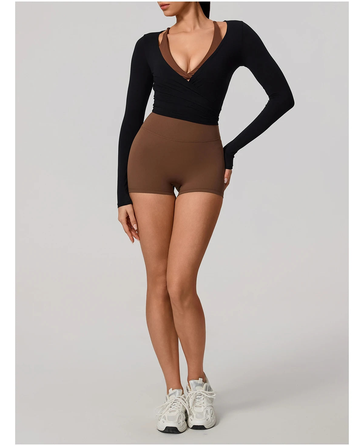 Women Long Sleeve Top Breathable Quick Dry Sportswear