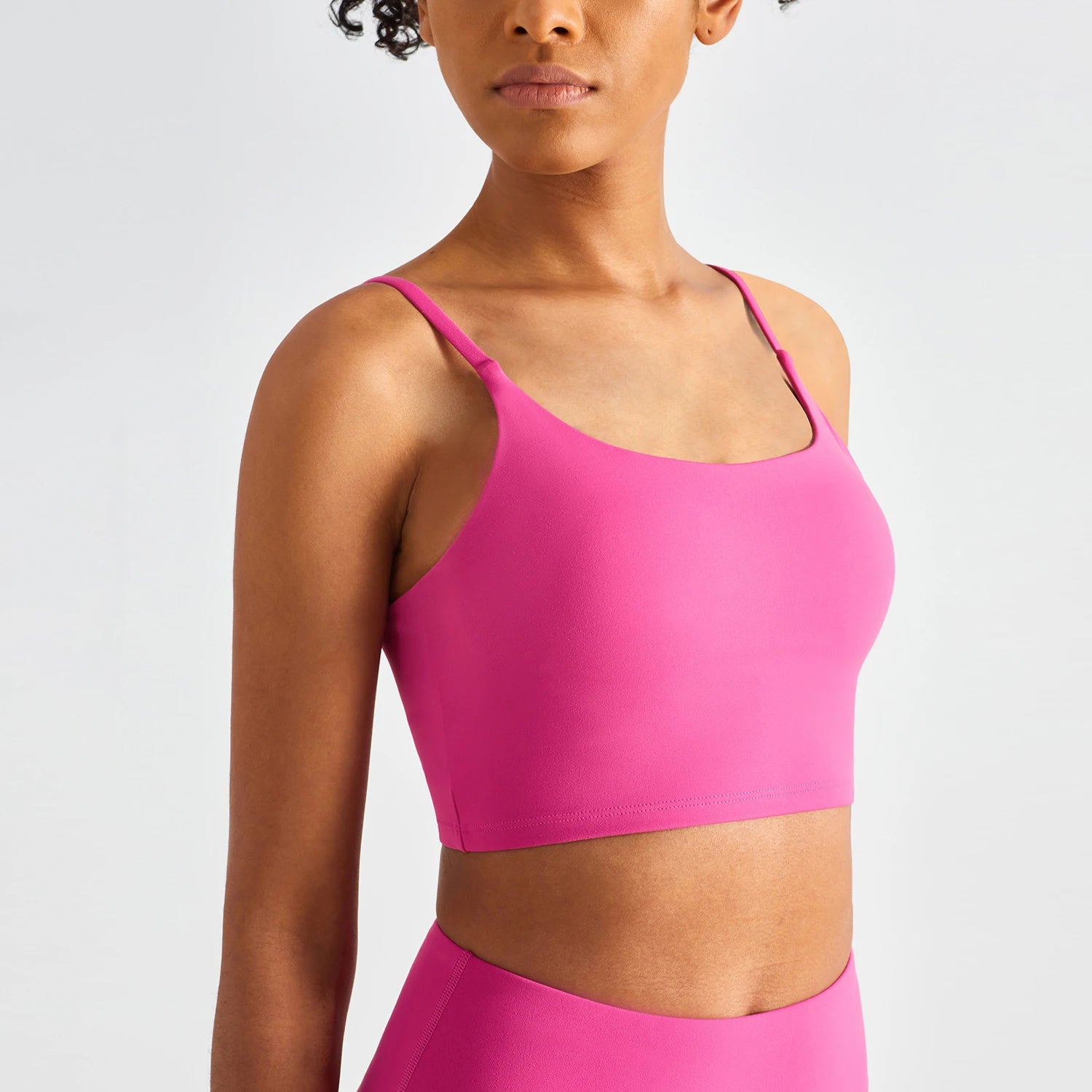 Women High Support Padded Sports Bra Quick Dry Fitness Top