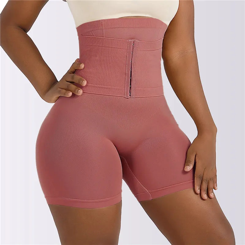 High Waisted Tummy Control Butt Lifter Shapewear Shorts for Women