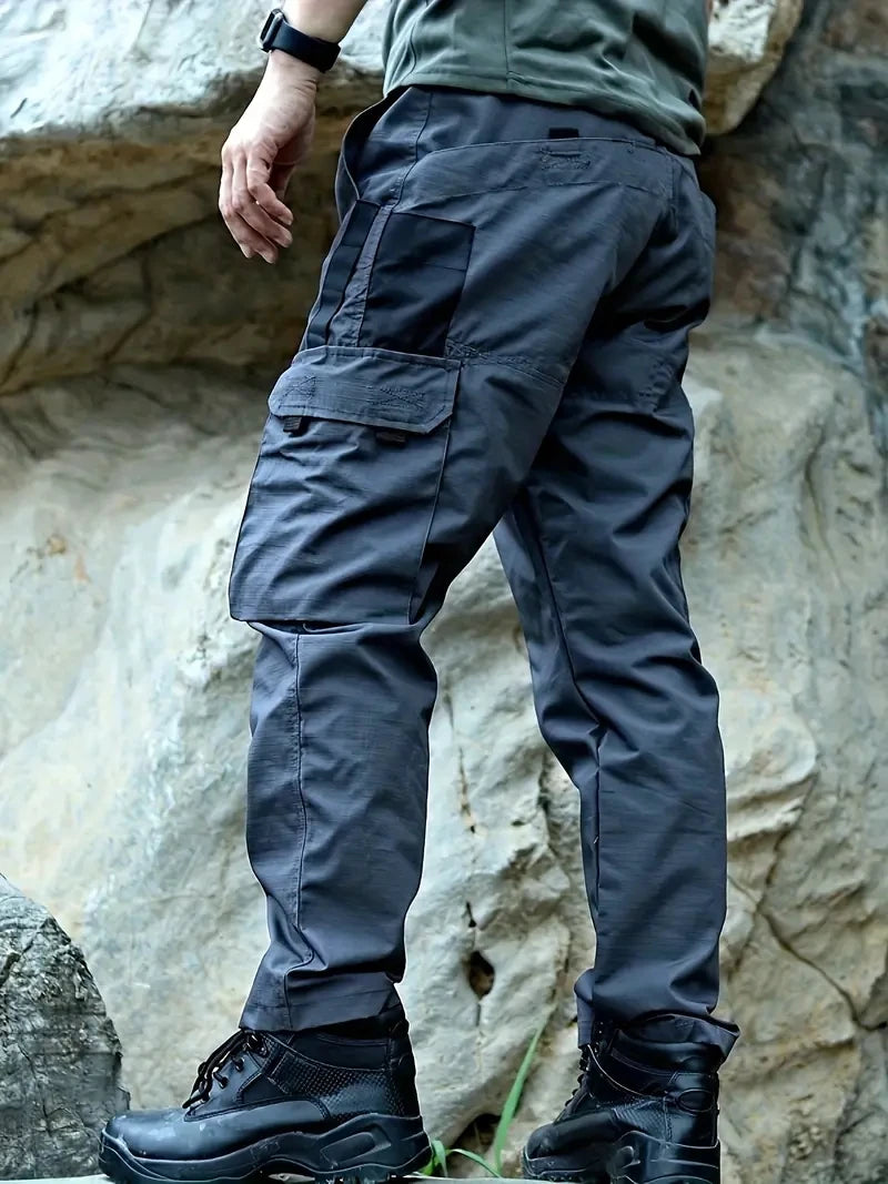 Men Tactical Waterproof Cargo Pants Multi-Pocket