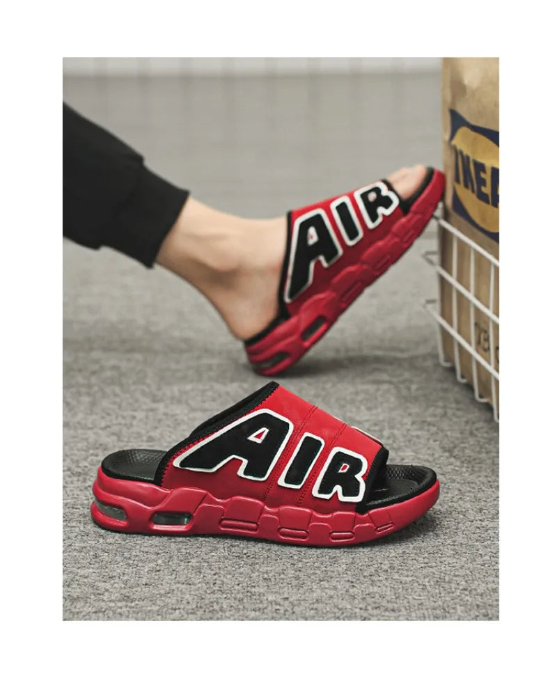 Men's Slippers 2025 Summer Breathable Slippers Large Fashion Platform Casual Shoes for Men New Light Sneakers Zapatos De Hombre